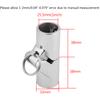 316SS Marine Grade Boat Handrail Fitting -Boat Pipe Connector,Folding Swivel Coupling Tube Joint Connector for 1" (25MM) O.D.Tube/Pipe view 2