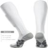 APTESOL Youth Soccer Socks Boys Girls Women Knee High Team Sport Cushion Sock Kids Long Tube Cotton Athletic Compression Socks (5-Pair White-A,Small) view 4