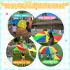 Sonyabecca Parachute 8 Feet for Kids with 9 Handles Play Parachute for 4 8 Kids Tent Cooperative Games Birthday Gift view 2