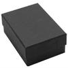 RJ Displays-25 Pack Cotton Filled Matte Black Color Cardboard Paper Jewelry Necklace, Pendant, Earring, Charm, Coins, Brooch, Gift Retail Packaging Box Size 3 1/4" x 2 1/4" x 1" inches #32) view 2