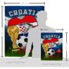 World Cup Croatia Flags Croatian Banner Wall Art Flag Poles For Outside House Stand Outdoor Decorations Garden Tapestry Yard Signs FIFA Gifts Sports Fan Trophy Soccer Game Football Made In USA view 2