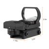 Feyachi RS-29 Reflex Sight, Red & Green Illuminated 4 Reticles Red Dot Sight Gun Sight for 20mm Picatinny Rail, 1x22x33mm view 4
