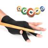 MioCloth Anti Slip Billiard Glove Left Hand Snooker Carom Billiard Pool Cue Sport Professional 3 Finger Glove Handwear Gift for Men Women Player view 1