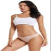 voenxe Nude Women's Seamless Women Underwear Thongs,No Show Ladies Thong,No Line Comfortable Breathable Panties,Invisible Skin Undies Underpants for Female, 5-Pack view 4