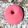 Indented Sloper- Bold-On Climbing Hold (red) view 1
