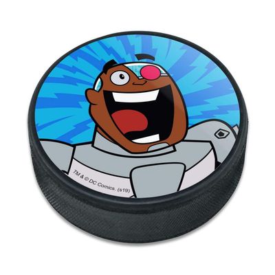 GRAPHICS & MORE Teen Titans Go! Cyborg Ice Hockey Puck