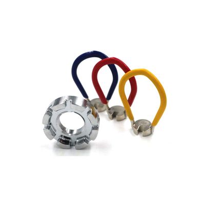 Tsurpcao 4Pack Spoke Wrench Bicycle Tool Kit- 6 in 1 Bike Wheel Spokes Rim