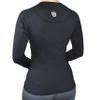 Vital Salveo-Germanium Women Athletic Compression Long Sleeve T-Shirts Cool Dry for Sports wear (Medium) Black view 3