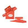 SHARROW Flecthing Tool Jig Kit with Straight and Helix Clamps Adjustable Fletching Jig for DIY Archery Arrows Feathers Vanes (red) view 4