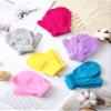 Boao 6 Pairs Toddler Mittens Kids Winter Knit Gloves Stretch Mittens for kids Toddler Boys Girls(Pink, Rosy, Yellow, Blue, Purple, Gray) view 4