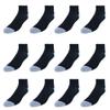 Hanes Men's X-Temp Lightweight Ankle Socks (Pack of 12 Pairs) view 2