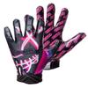 Cloaked Nightmare Receiver Gloves (Adult) by Battle Sports view 2