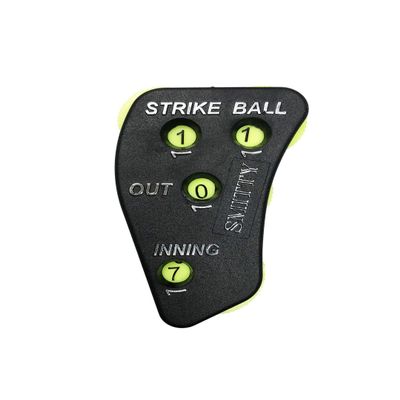 Smitty | ACS703 | 4 Way Dial Umpire Indicator | Baseball | Black | Optic Numbers | Umpire's Choice!