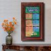 Push Pin Travel Maps Customizable Posters & Prints - Baseball Stadiums Bucket List - Solid Wood Cherry - Personalized Framed Pin Map, Includes 150 Pins - Handcrafted in USA - 13" x 23.5" view 2