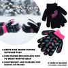 Nickelodeon JoJo Siwa Girls Reversible Winter Hat and 2 Pack Glove Set (Age 4-7) view 2