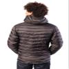Ultra Game NFL New England Patriots Men's Full Zip Hooded Puffer Jacket with Team Logo, Black, S (JKM7621F) view 2