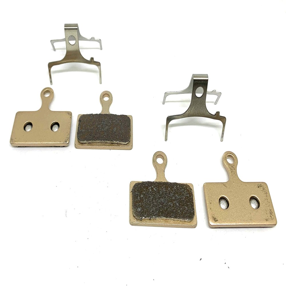 2 Pairs Bike Brake Pads sintered for Shimano G02A Deore XT BR M785 SLX M666 BR M985 BR M785 M666 XTR 2011 BR M985 Alfine. The Bicycle Replacement Part for OEM Brakes for high Braking Power.