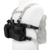 OAREA Tactical Chest Rig Vest + MOLLE Military Backpack for Airsoft Shooting Wargame Paintball view 2