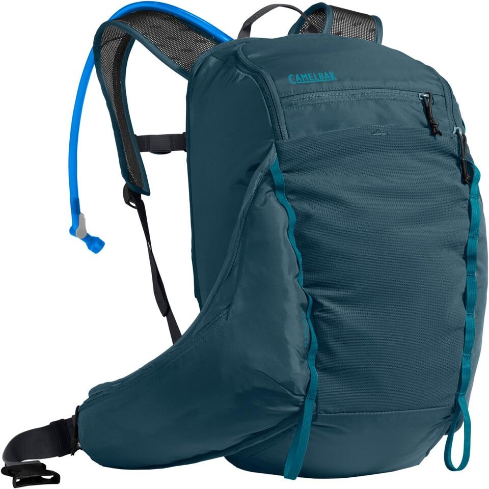 CamelBak Womens Sequoia 24 Hiking Hydration Pack - Hike Backpack - 100oz, Midnight Teal/Charcoal