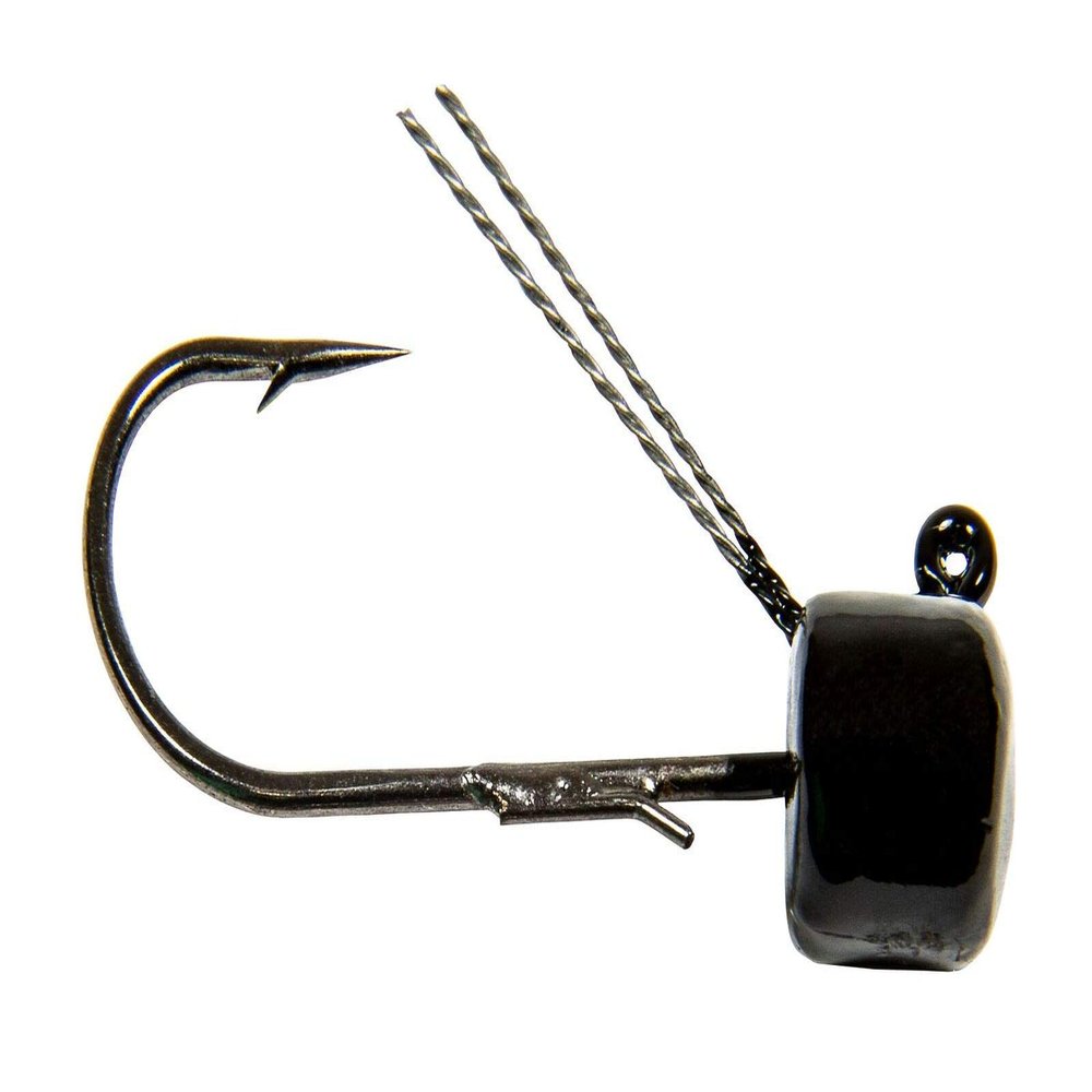 Z-Man FPHW16-02PK4 Pro Shroomz Weedless 1/6oz 4Pk - Black, Multi, One Size