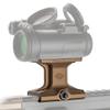 Reptilia DOT Mount 1.93 Inch Height - Red Dot Riser Mount for Aimpoint Micro and More, Mount to Any 1913 Picatinny Rail, Sporting Optic Mount, Flat Dark Earth Anodized Finish view 1