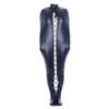 All-Inclusive Bag with Arms Pockets Sleeping Bag,Lacing Mummies, Skinny Mermaid Leather Sports Guard (M, Black) view 1