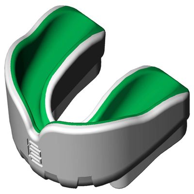 makura The IGNIS Mouthguard (White/Green, Junior)
