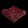 TIE G Men's Glitter Velvet Bow Tie + Pocket Square Set in Gift Box for Wedding, Party : Glittering Effects, Unisex Design (Twinkling Wine) view 4
