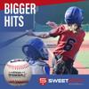 SweetSpot Senior 34 | Plastic Bat and Ball Combo Set | 34 Length | Backyard Baseball Set for Youth, Kids, Teens, and Adults view 4