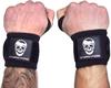Gymreapers Wrist Wraps Weightlifting - Stiff Heavy Duty 18 inch Wraps with Thick Thumb Loop for Powerlifting, Bodybuilding, Cross Training, & Heavy Presses (Black - 12")