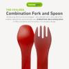 humangear GoBites Uno 3-Pack | Travel & Camping Utensils | Portable & Convertible Dining Ware | Multi-Functional Spork | Blue/Red/Yellow, Uno (Bulk) 3-Pack view 2