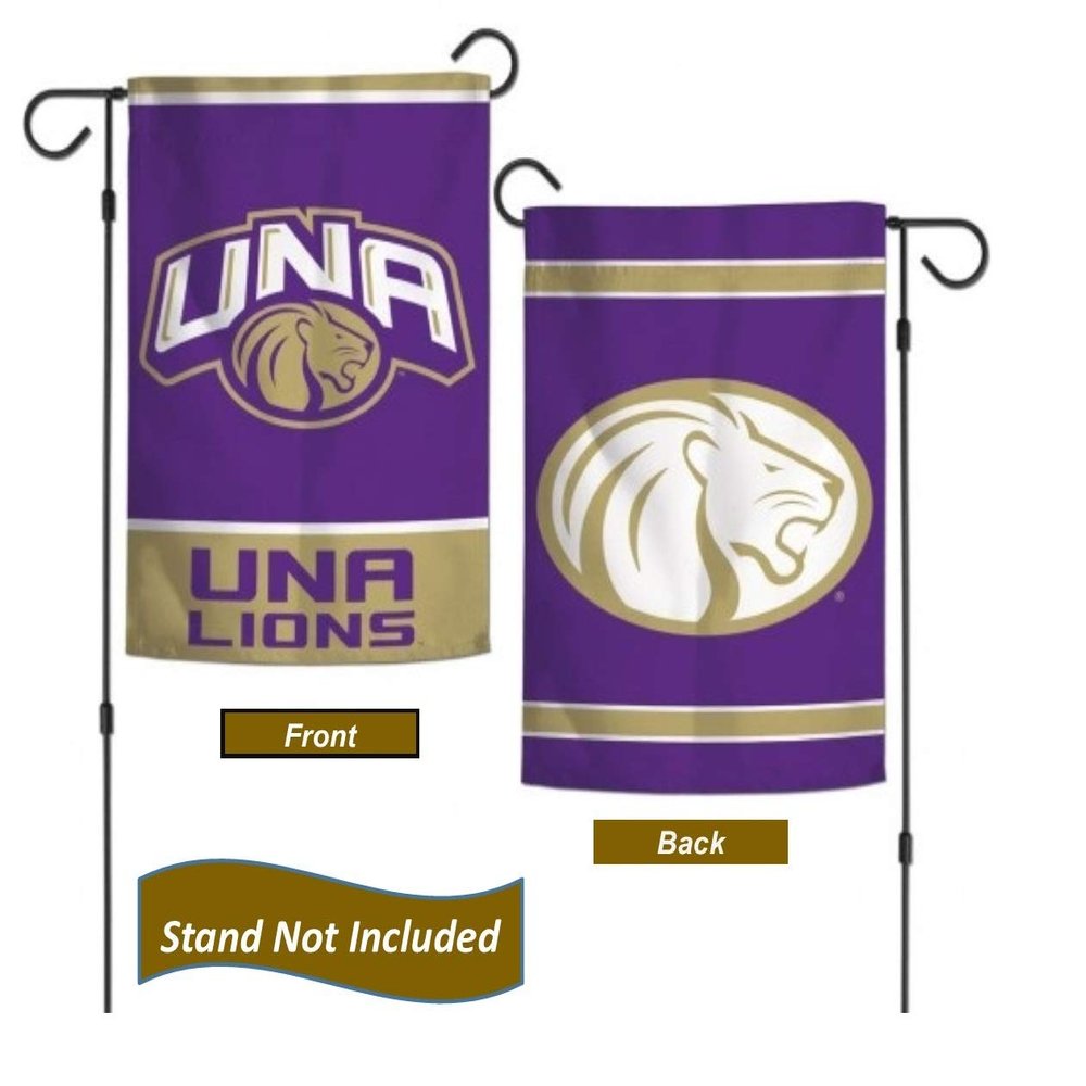 12.5 x 18" Double Sided Yard and Garden College Banner Flag is Printed in TheF