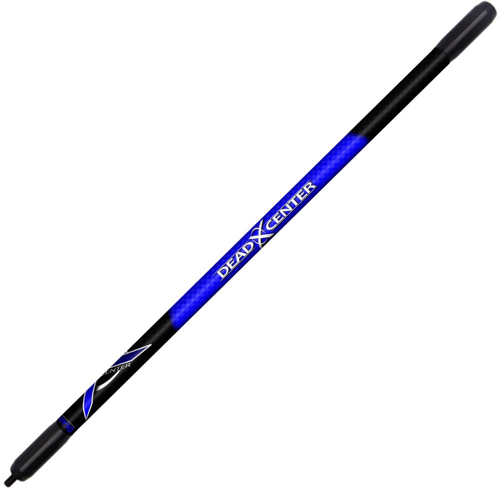 Dead Center Archery Products Dead Steady Carbon Stabilizer (Blue, 28)