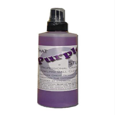 Creating the Difference That Purple Stuff Professional Grade Bowling Ball Cleaner | USBC Approved | Removes Dirt & Oil | Restores Tackiness and Performance (8 oz Spray)
