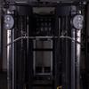 AmStaff Fitness 48" Straight Ez Curl Lat Pull Down Bar with Revolving Double Hook for Dual Pulley Cable Machines, Functional Trainer Multi-Purpose view 4