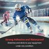 Sports Tape SportsTape Clear Hockey Tape - for Socks and Gear, Easy to Stretch and Tear (10 Pack), One Size view 3
