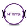 RitFit Pilates Ring Circle - 14 Inch Magic Fitness Circle for Toning Inner & Outer Thighs, Bonus Workout Guide Included view 2