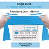 A AZURELIFE Professional 8 Yards Bulk Resistance Bands Rolls or 5,6,7 ft. Long Non-Latex Elastic Exercise Bands, Stretch Bands for PT, Yoga, Pilates, Rehab, at-Home or The Gym Workouts view 4