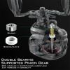 KastKing Royale Legend II Baitcasting Reels, Gear Ratio 5.4:1, Left Handed Fishing Reel view 3