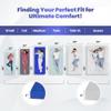 Hazli Matrix AirCell Comfort-Cell Memory Foam Camping Mattress Pad - Roll Up Mattress for Adults - Portable Cot Sleeping Pad for Camping - Floor Mat or Bed Roll for Car, SUV - Kids 64 x 26 x 3 view 4