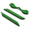 SOODASE Red/Green Replacement Silicone Earsocks Rubber Kit For Oakley Radarlock Path/Pitch/Edge Series Sunglasses view 4