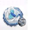 AMZBSR Fishing Cast Net 4 ft, Saltwater Fish Network, Magic Finefish Aluminum Ring Monofilament Thread Throwing Net view 2