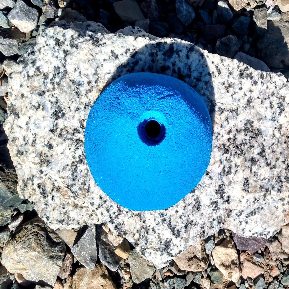 Sloper- Bold-On Climbing Hold (Blue)