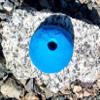 Sloper- Bold-On Climbing Hold (Blue) view 1