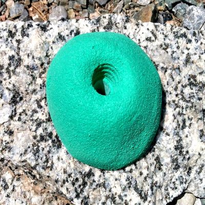 Indented Sloper- Bold-On Climbing Hold (Green)