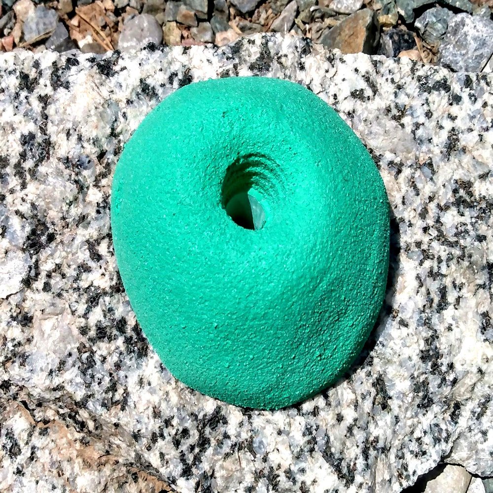 Indented Sloper- Bold-On Climbing Hold (Green)