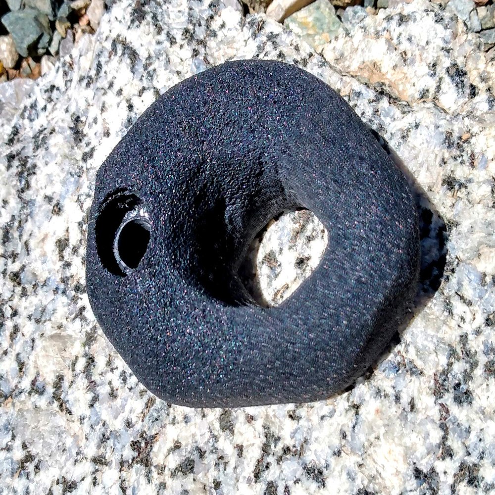 Finger Hold- Bolt-On Climbing Hold (Black)
