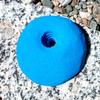 Indented Sloper- Bold-On Climbing Hold (Blue) view 1