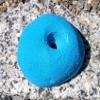 Indented Sloper- Bold-On Climbing Hold (Blue) view 2
