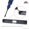Patch and Heavy Duty Universal Pistol Dovetailed Rear Sight Pusher Tool 17 19 and More (Glock Pro Tool) view 3